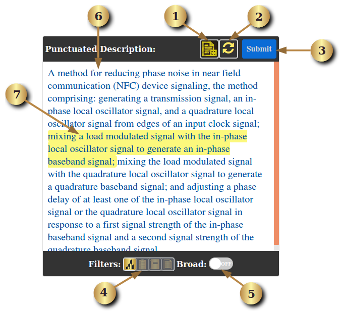 input window